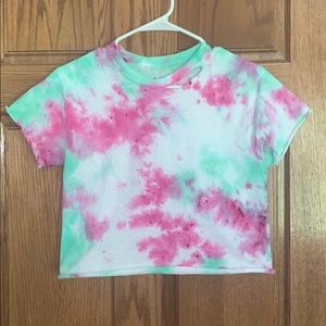 Tie dye Crop top